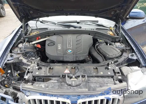 2016 BMW X3 xDrive28D из США, поврежденный, VIN 5UXWY3C51G0N88222